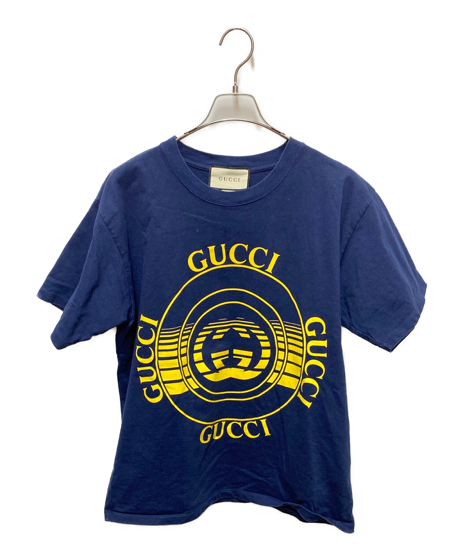 GUCCI グッチ Tシャツ・カットソー S 紺 【古着】-