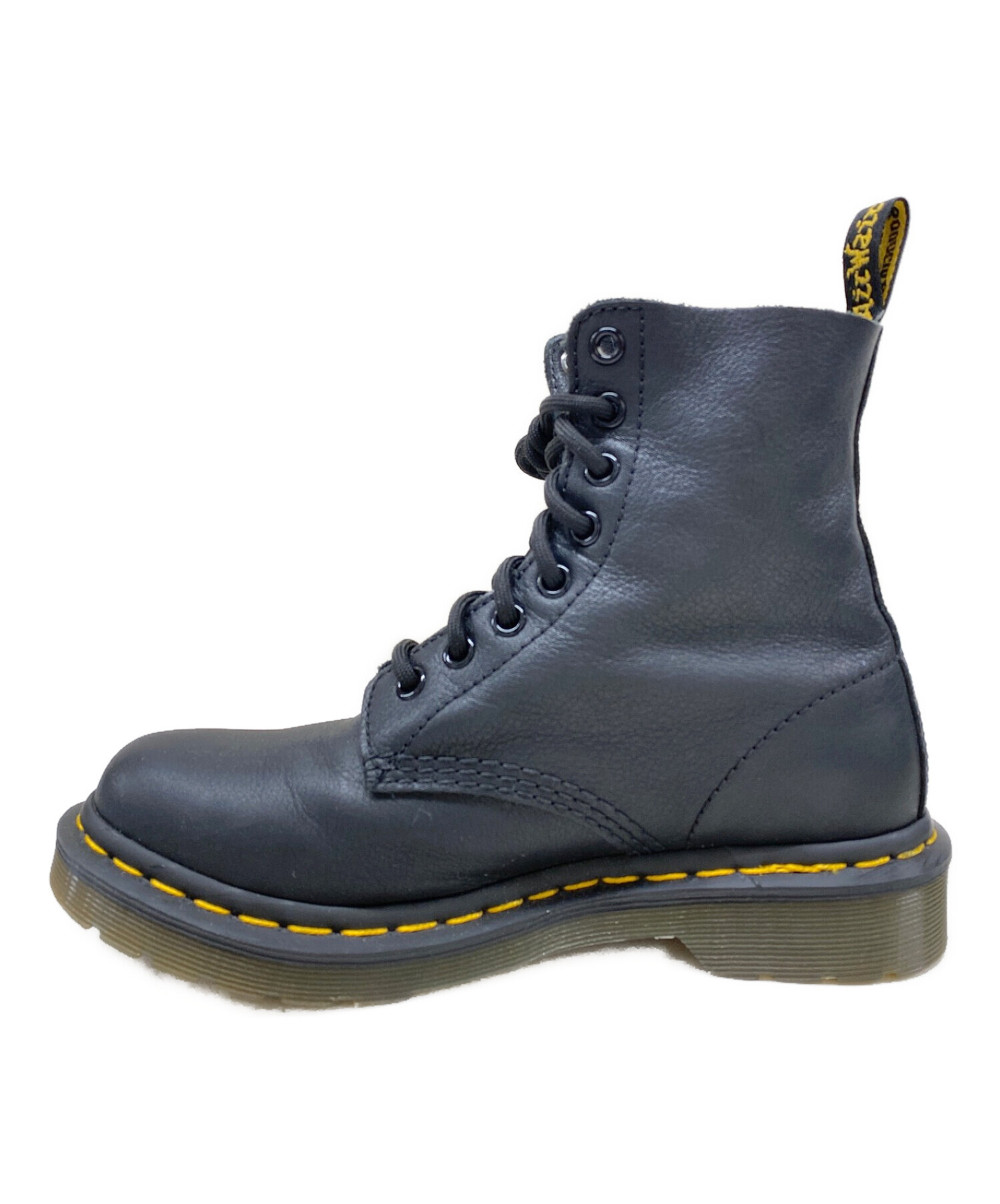 Dr.Martens◇ブーツ US8 BLK レザー 16736001 DANTE - ブーツ