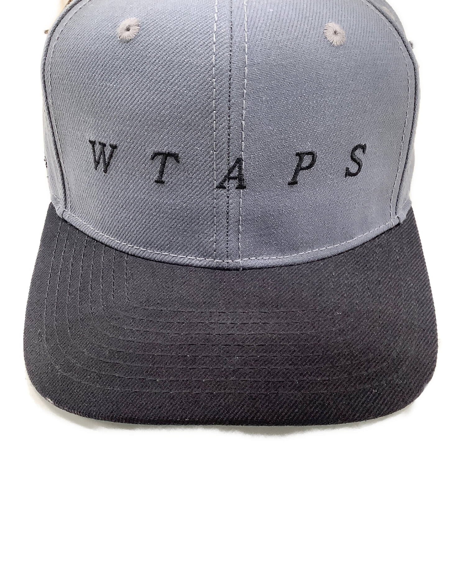 WTAPS (ダブルタップス) STARTER (スターター) ロゴ刺繍キャップ グレー サイズ:X 00