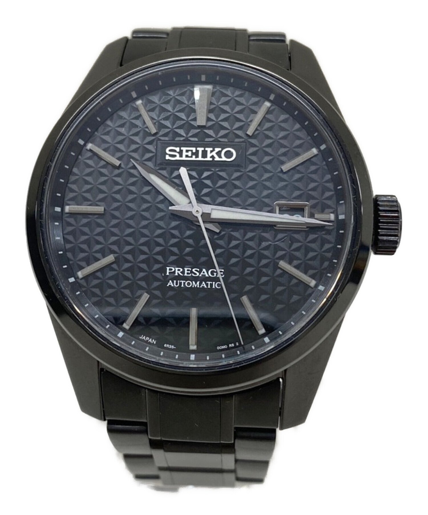 中古・古着通販】SEIKO (セイコー) プレサージュ ブラック｜ブランド