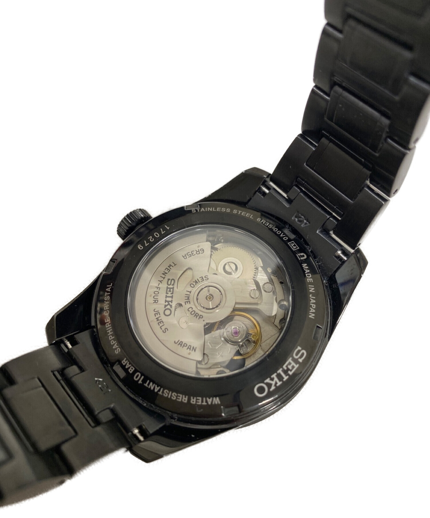 中古・古着通販】SEIKO (セイコー) プレサージュ ブラック｜ブランド