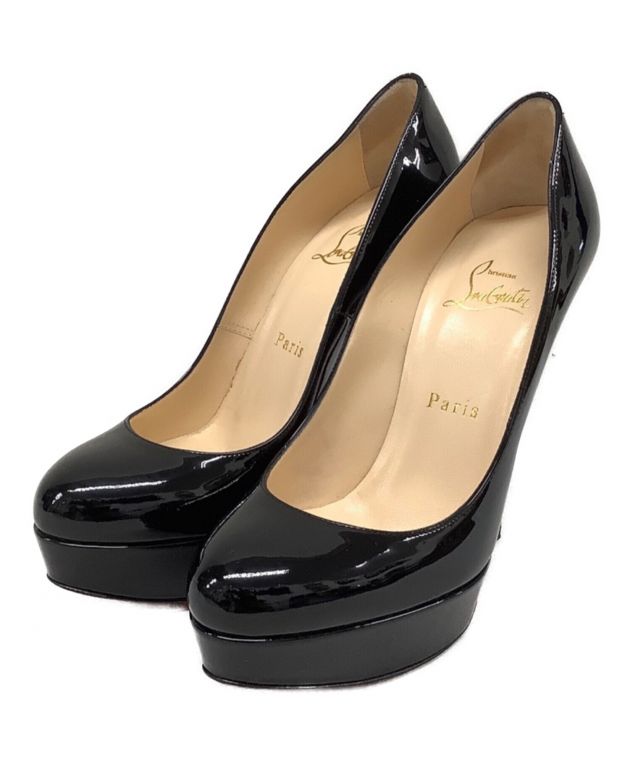 中古・古着通販】Christian Louboutin (クリスチャン・ルブタン) ヒールパンプス ブラック サイズ:37｜ブランド・古着通販  トレファク公式【TREFAC FASHION】スマホサイト