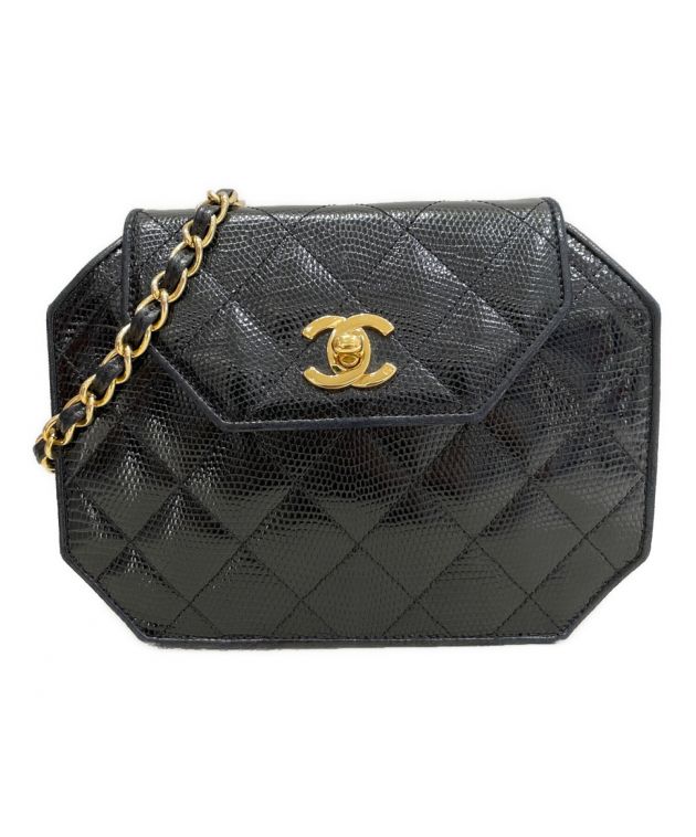 中古・古着通販】CHANEL (シャネル) オクタゴンチェーンショルダー