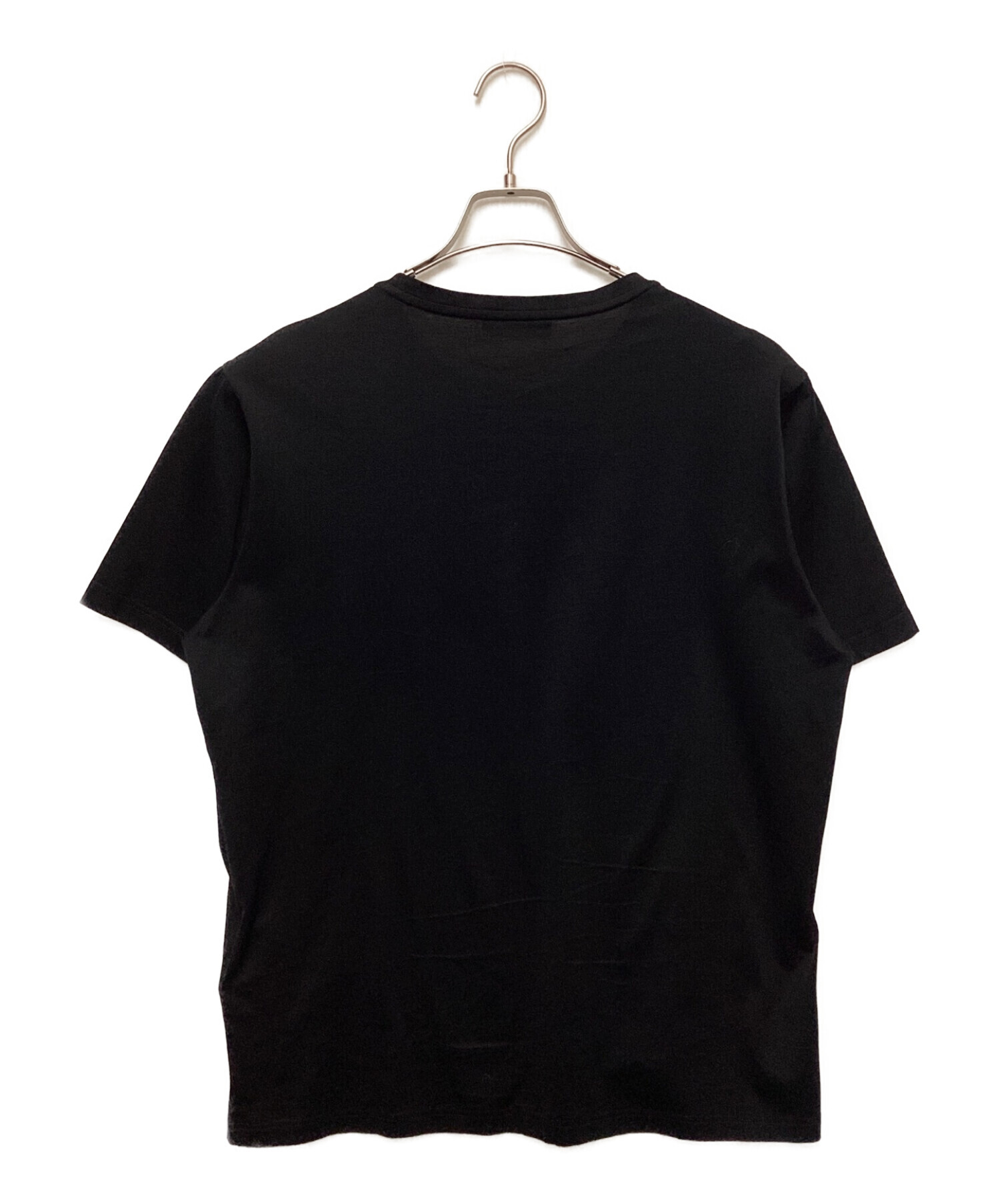 中古・古着通販】PRADA (プラダ) ロゴプリントTシャツ ブラック サイズ