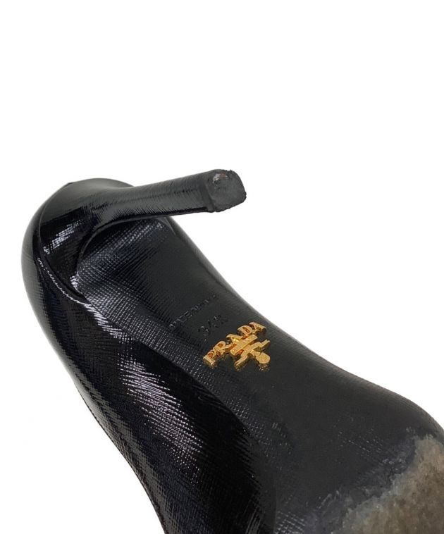 中古・古着通販】PRADA (プラダ) エナメルパンプス ブラック サイズ:34｜ブランド・古着通販 トレファク公式【TREFAC  FASHION】スマホサイト