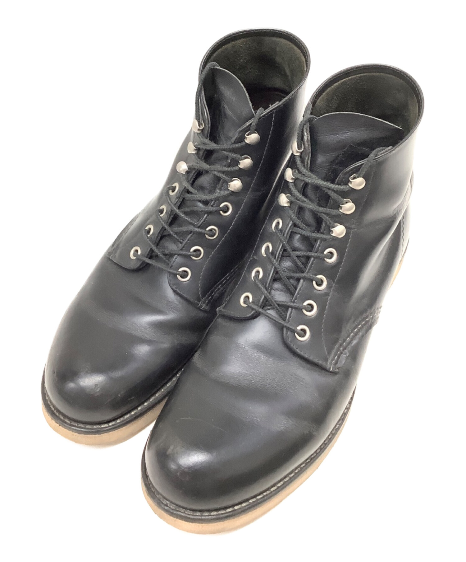 RED WING (レッドウィング) 6インチ クラシックラウンド ブラック サイズ:9 2/1