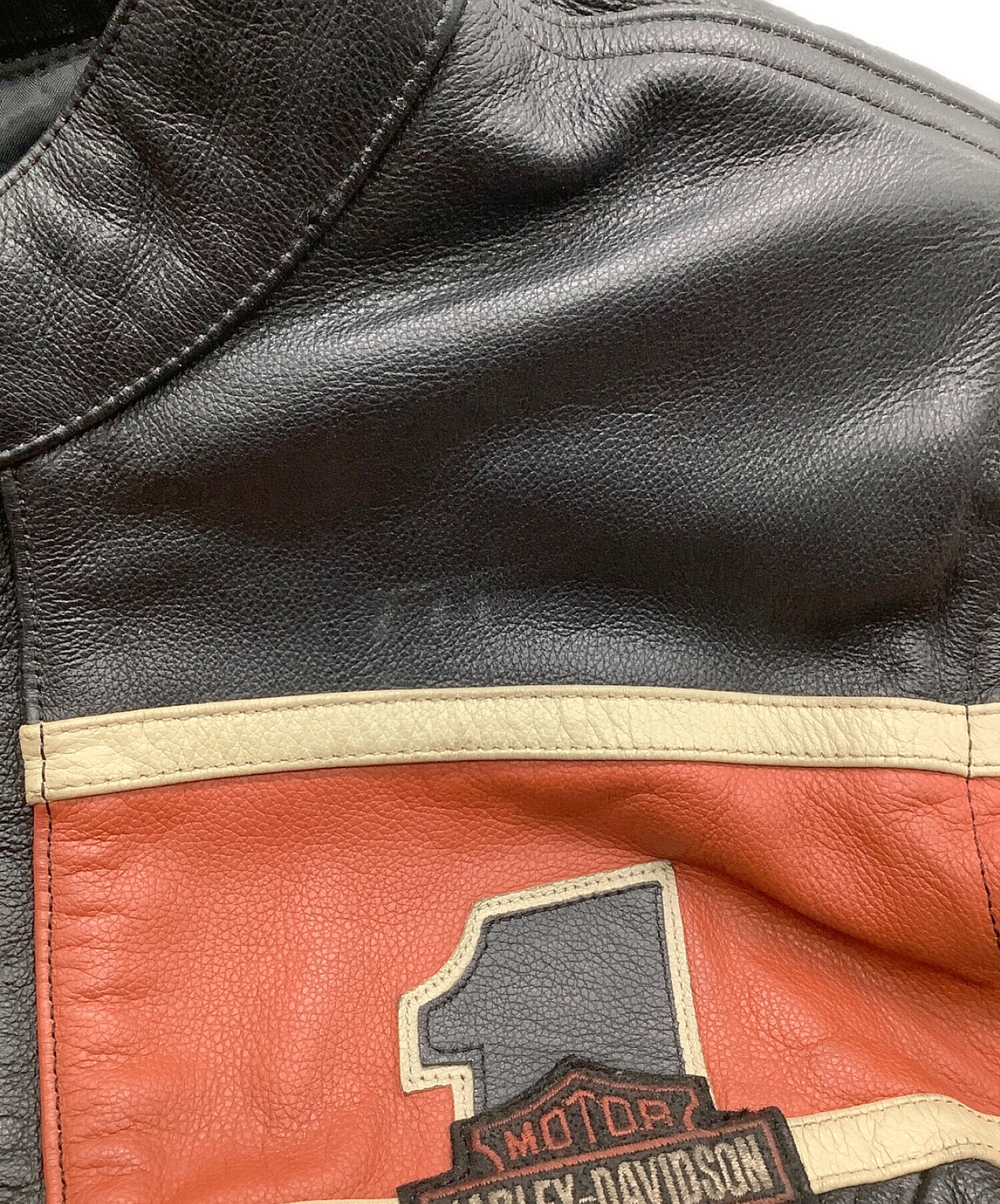 中古・古着通販】HARLEY-DAVIDSON (ハーレーダビッドソン) レザー