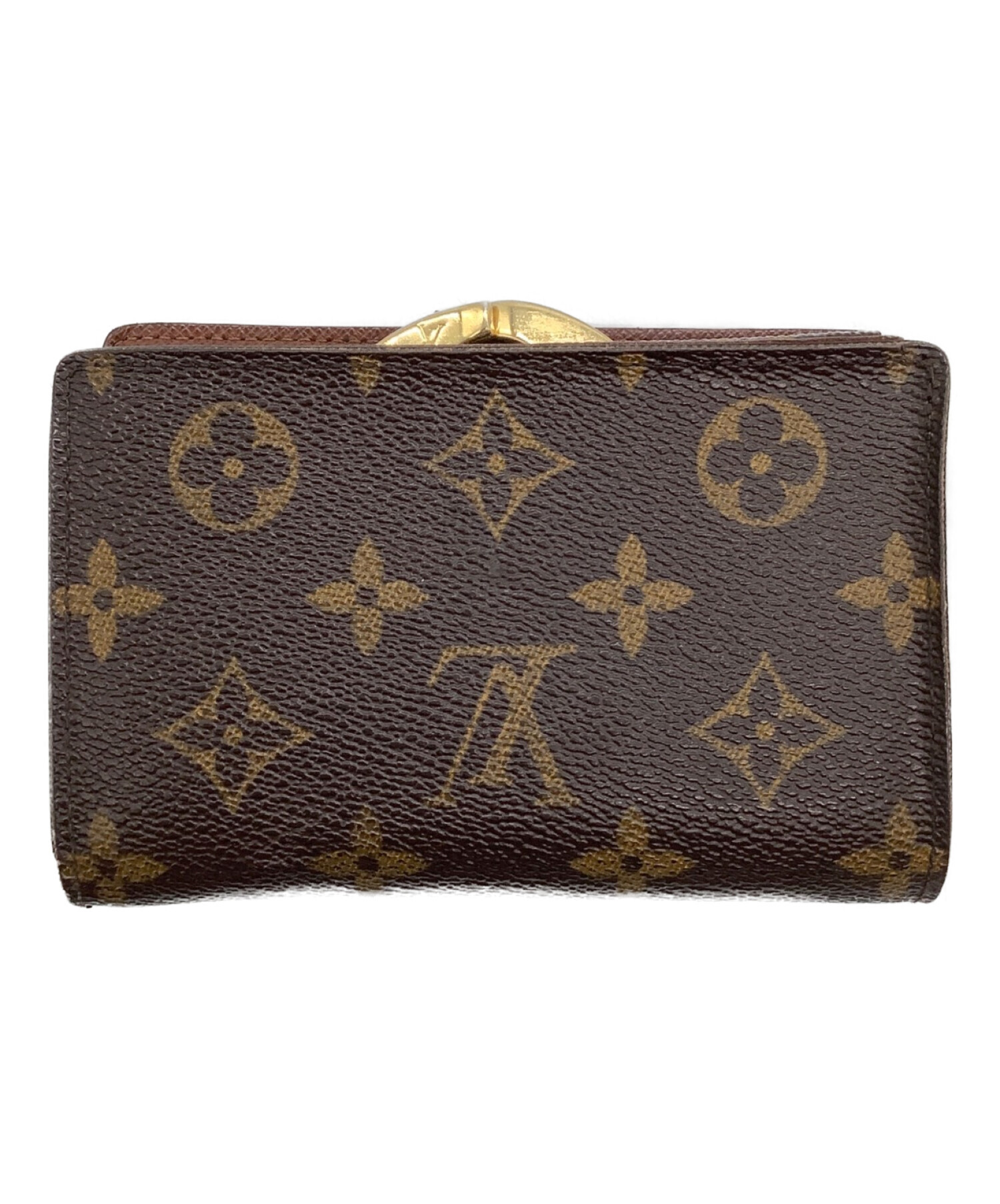 中古・古着通販】LOUIS VUITTON (ルイ ヴィトン) 2つ折り財布 ブラウン