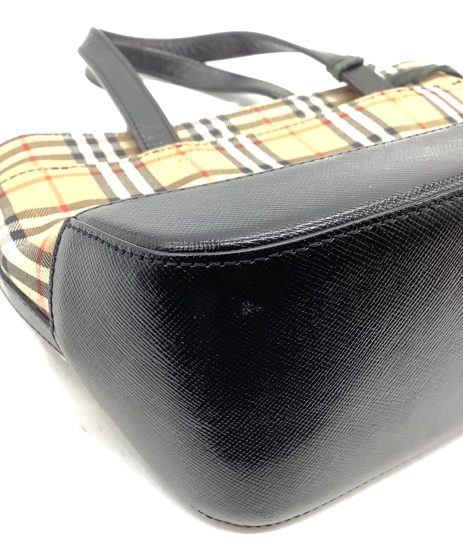 中古・古着通販】BURBERRY (バーバリー) ノバチェック ミニトート