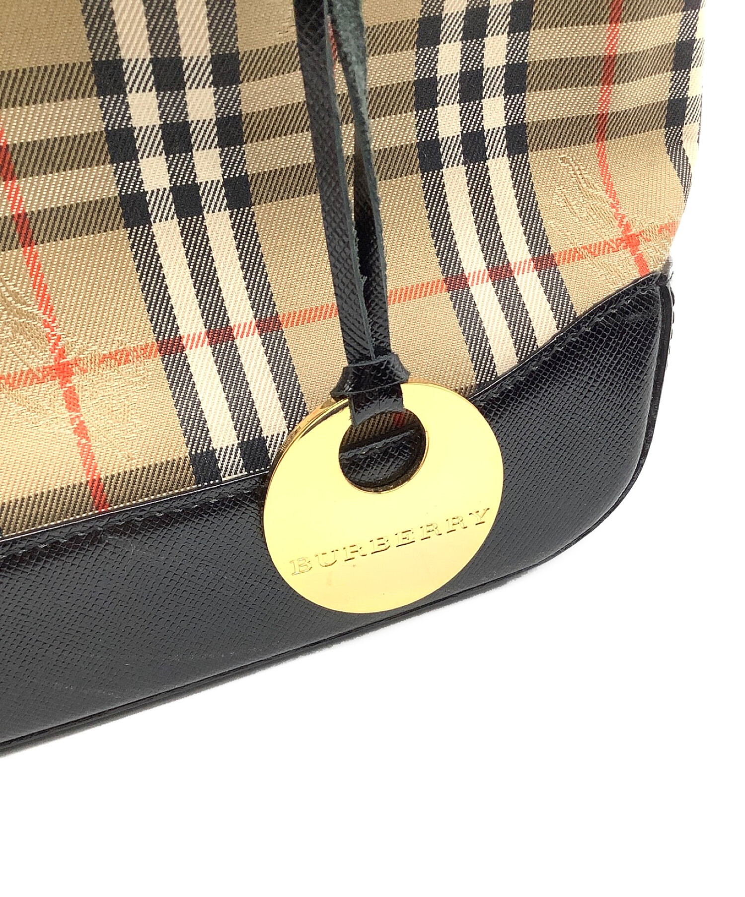 中古・古着通販】BURBERRY (バーバリー) ノバチェック ミニトート