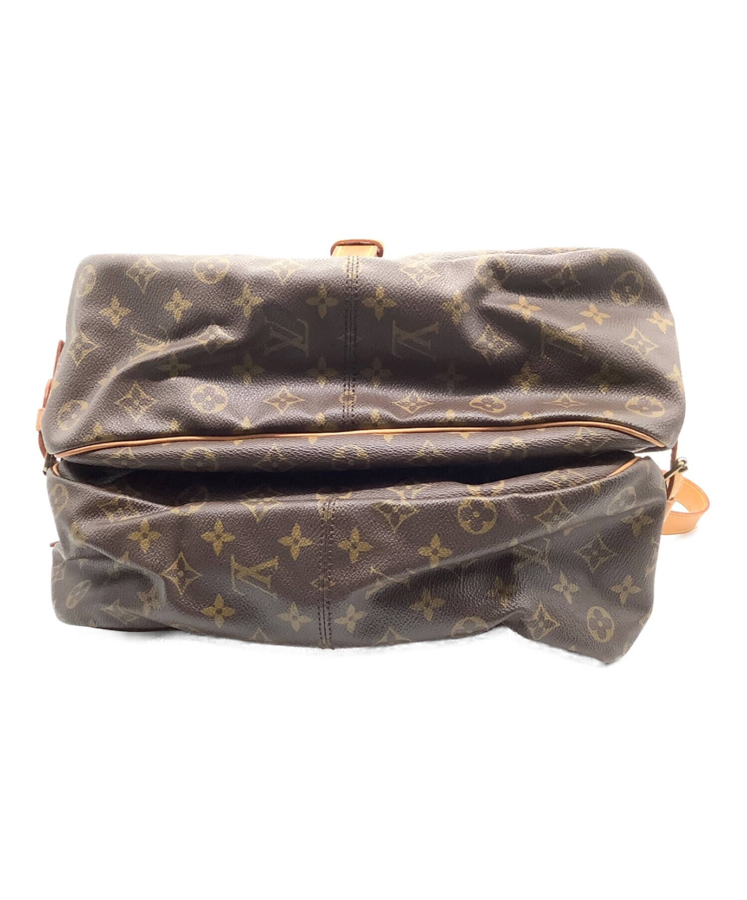 中古・古着通販】LOUIS VUITTON (ルイ ヴィトン) モノグラム ソミュール35 ブラウン｜ブランド・古着通販 トレファク公式【TREFAC  FASHION】スマホサイト