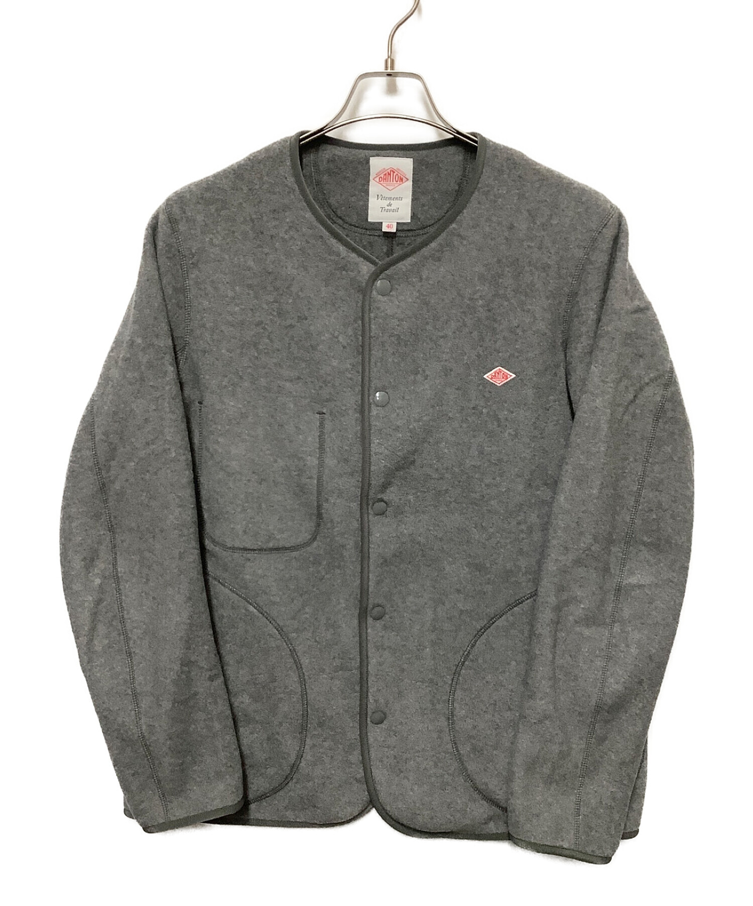 公式ファッション通販 DANTONフリース サイズ40（M） - ジャケット