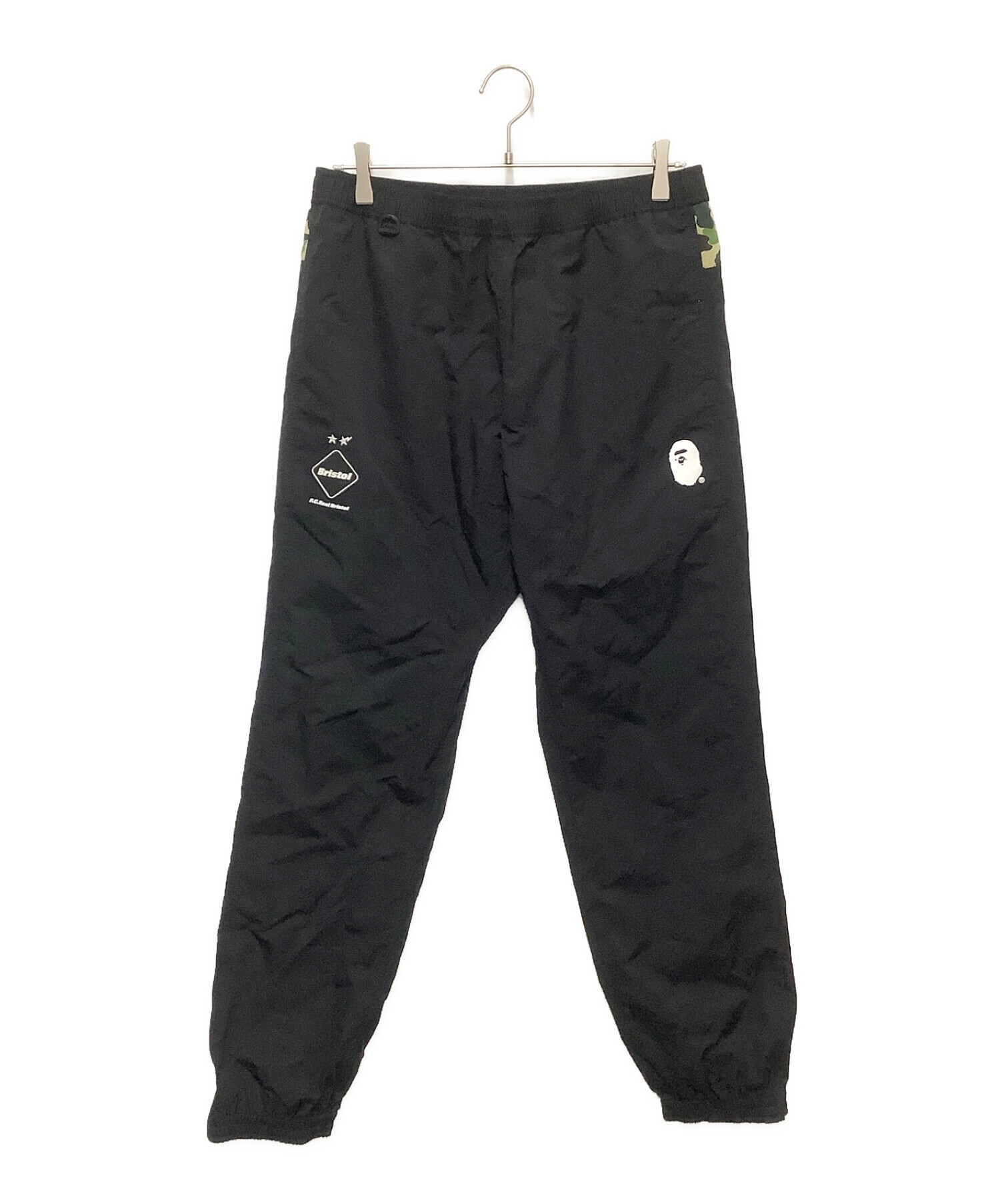 中古・古着通販】A BATHING APE (アベイシングエイプ) F.C.R.B. (エフシーアールビー) PRACTICE PANTS ブラック  サイズ:M｜ブランド・古着通販 トレファク公式【TREFAC FASHION】スマホサイト