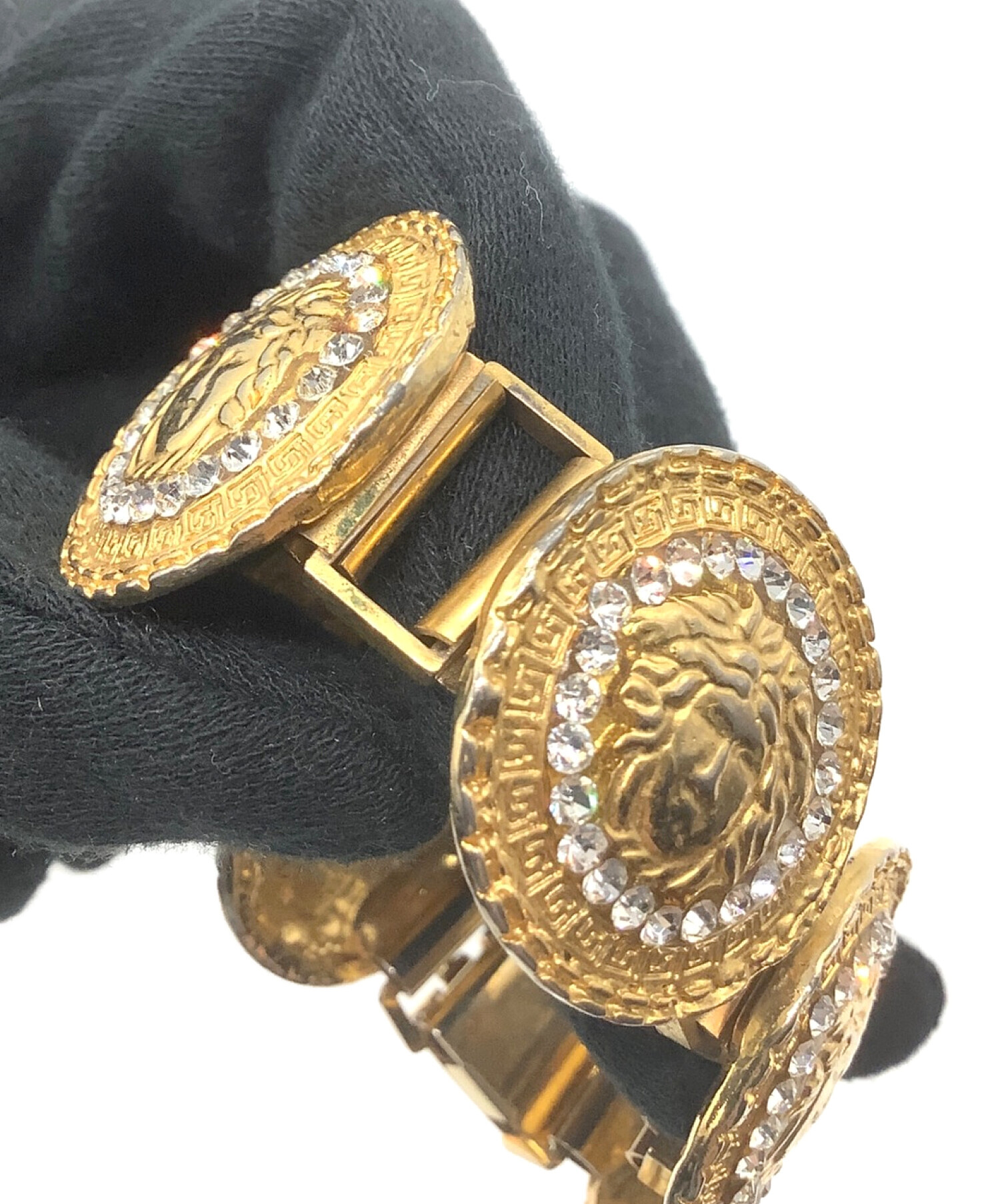 中古・古着通販】VERSACE (ヴェルサーチ) メデューサ 6連ブレスレット ゴールド｜ブランド・古着通販 トレファク公式【TREFAC  FASHION】スマホサイト