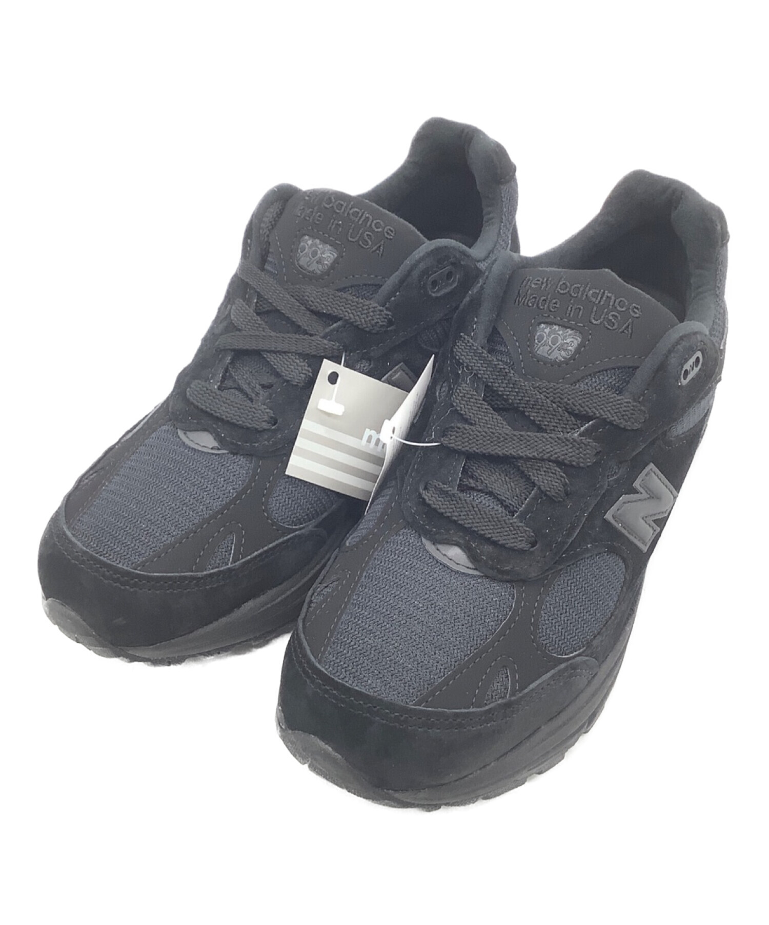 NEW BALANCE (ニューバランス) ALL BLACK 993 MADE IN USA オールブラック サイズ:26 未使用品