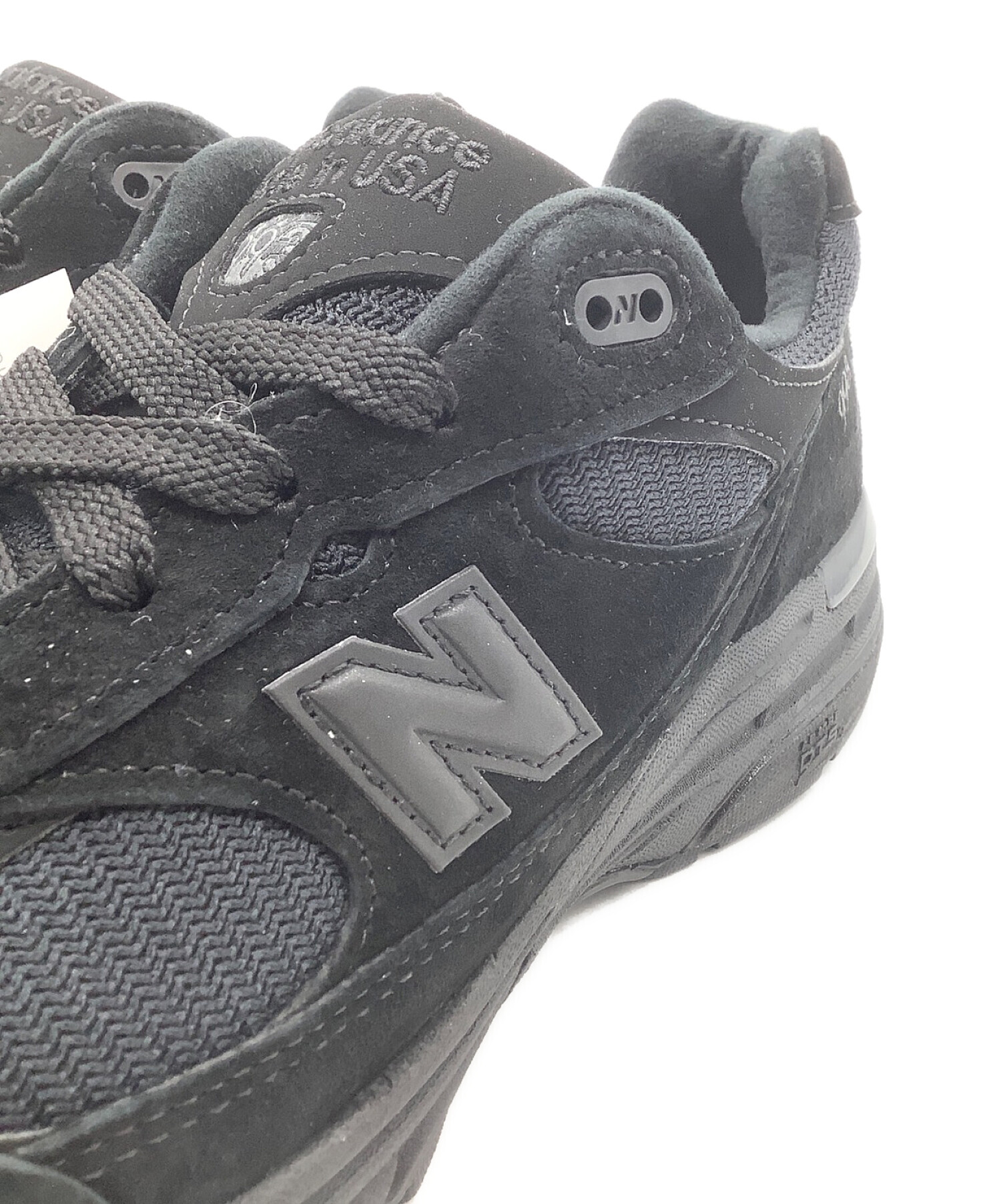 NEW BALANCE (ニューバランス) ALL BLACK 993 MADE IN USA オールブラック サイズ:26 未使用品