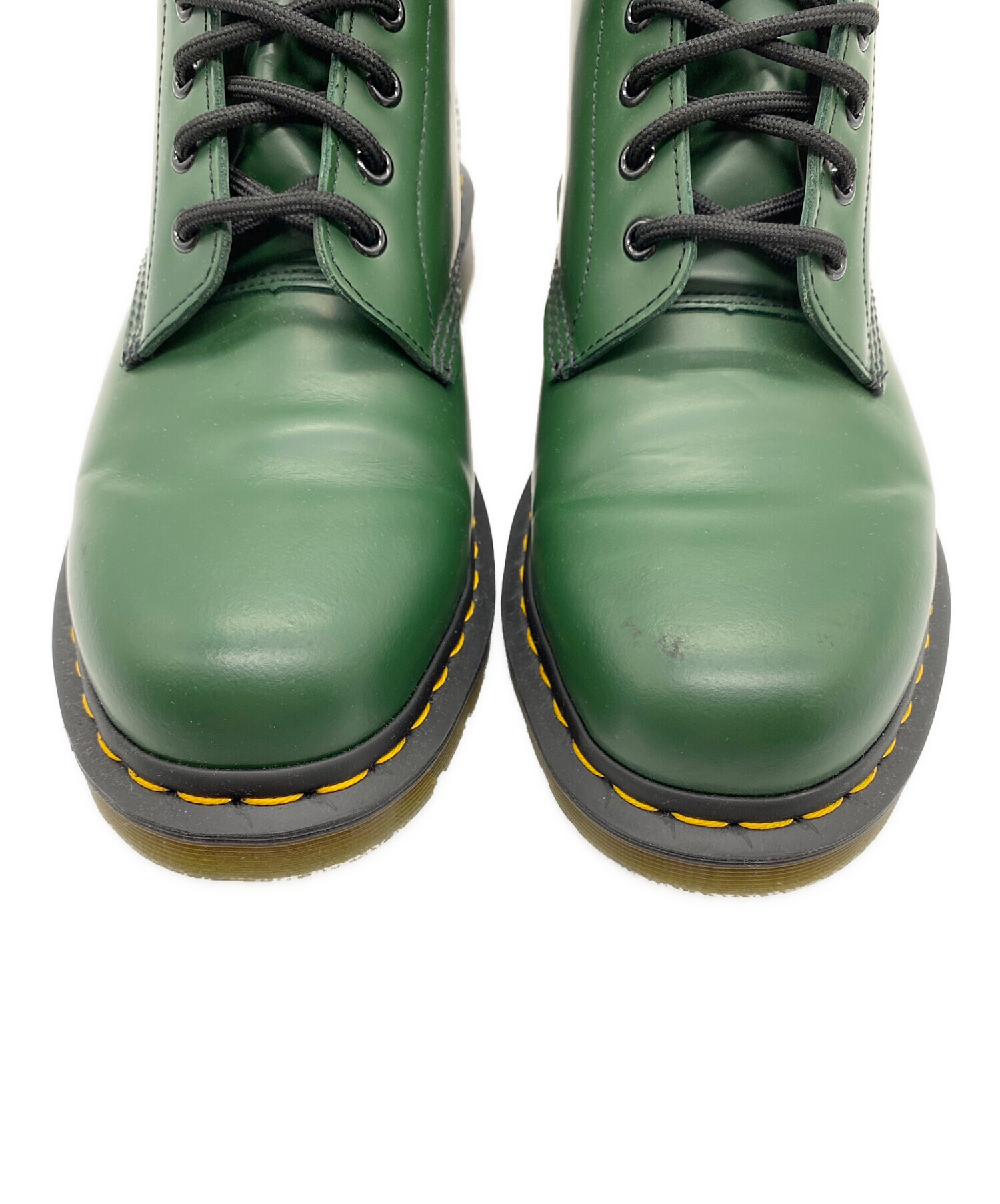 中古・古着通販】Dr.Martens (ドクターマーチン) 8ホールブーツ グリーン サイズ:28｜ブランド・古着通販 トレファク公式【TREFAC  FASHION】スマホサイト