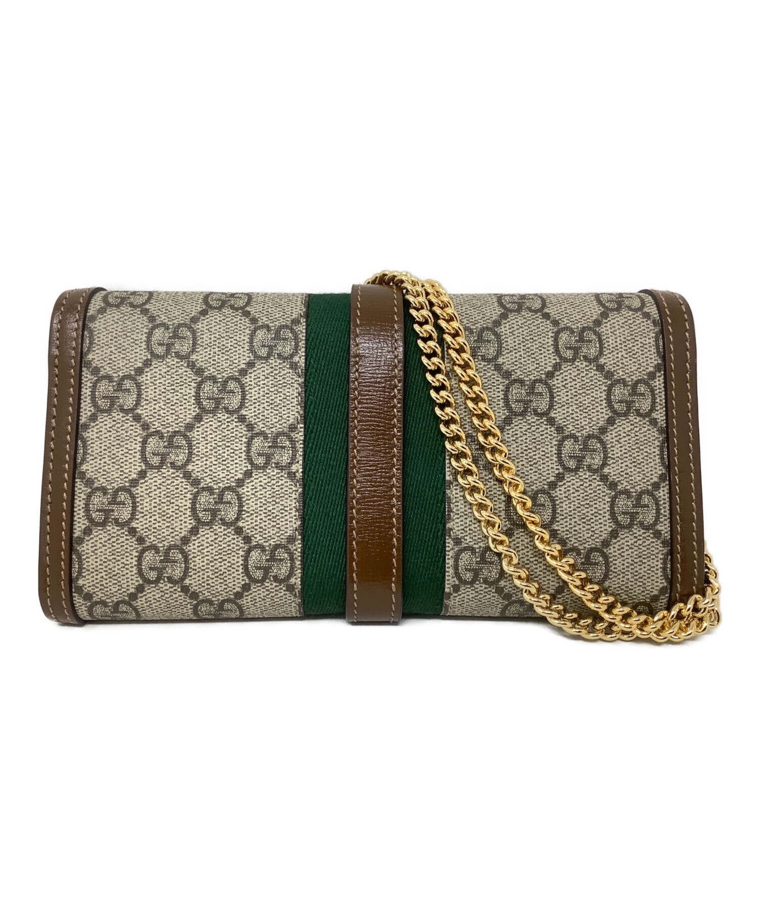 中古・古着通販】GUCCI (グッチ) チェーンショルダーウォレット