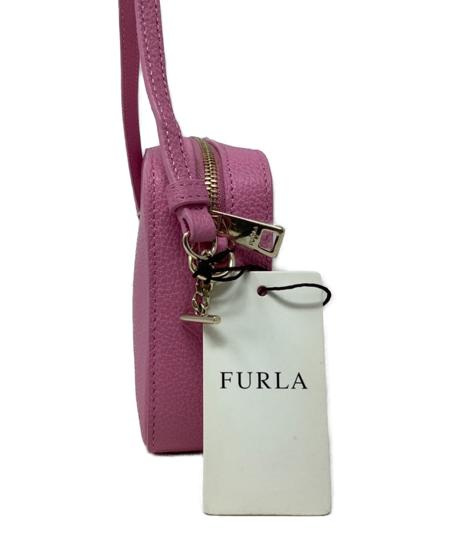 中古・古着通販】FURLA (フルラ) ショルダーポーチ ピンク｜ブランド