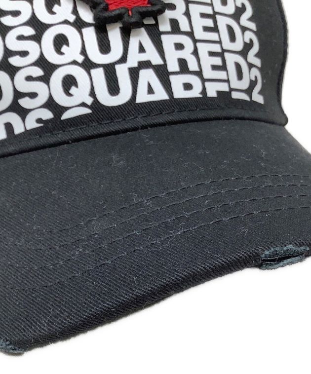 中古・古着通販】DSQUARED2 (ディースクエアード) キャップ ブラック