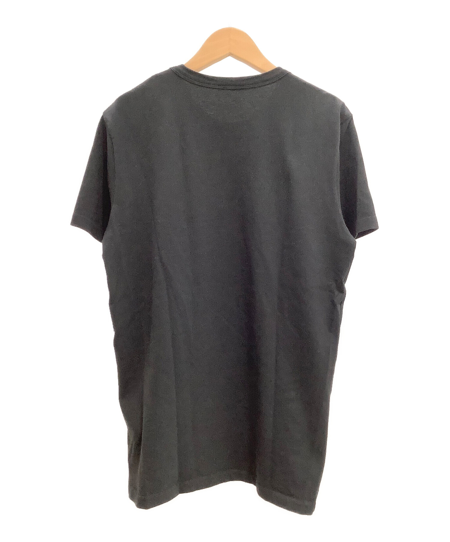 中古・古着通販】MONCLER (モンクレール) Tシャツ ブラック サイズ:Ｓ