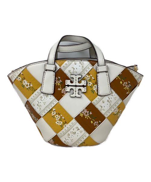 中古・古着通販】TORY BURCH (トリーバーチ) ショルダーバッグ TORY BURCH（トリーバーチ） 10006102  ホワイト×ブラウン｜ブランド・古着通販 トレファク公式【TREFAC FASHION】スマホサイト