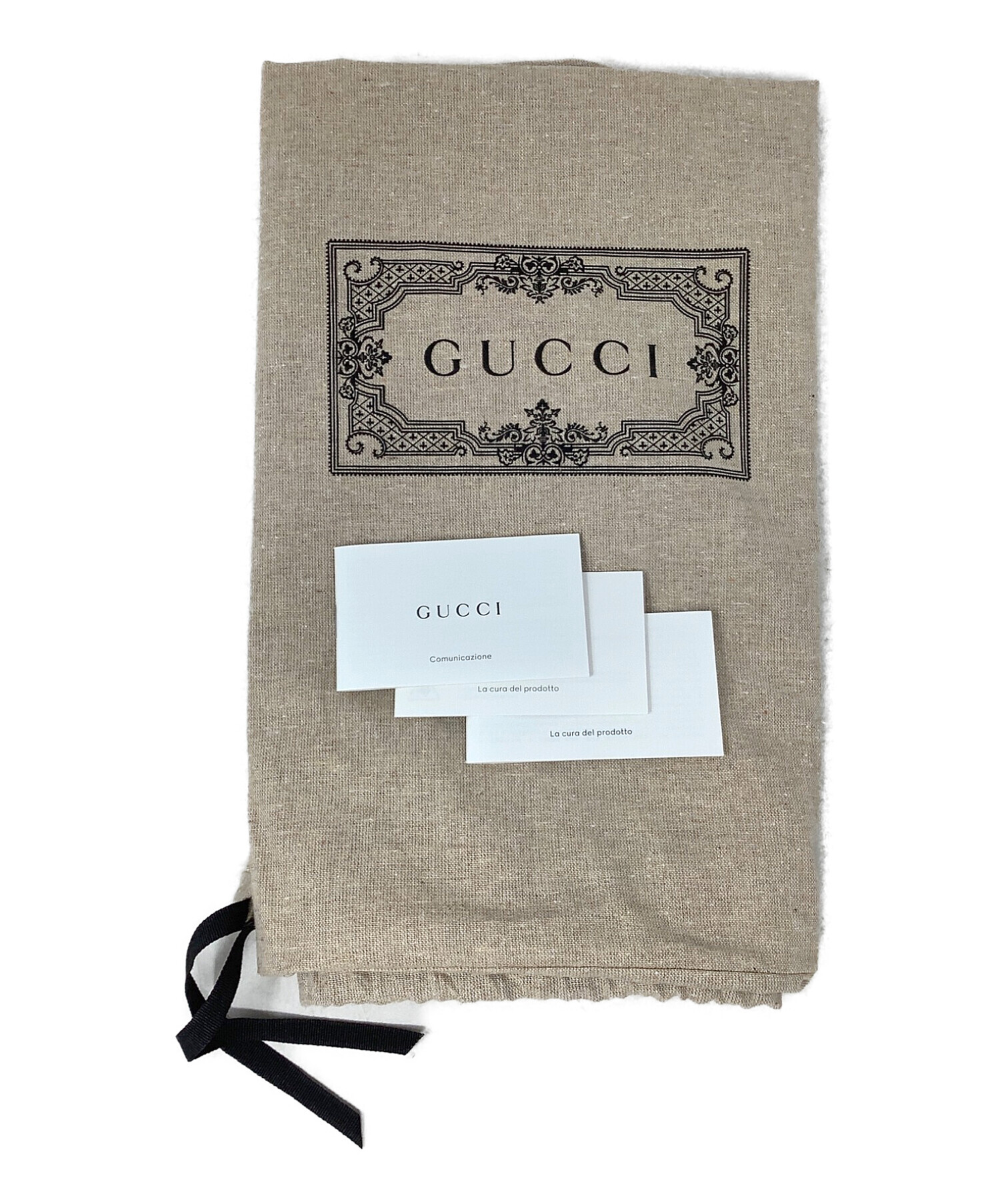 中古・古着通販】GUCCI (グッチ) バックパック グレー｜ブランド・古着