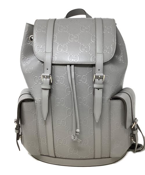 【中古・古着通販】GUCCI (グッチ) バックパック グレー｜ブランド 