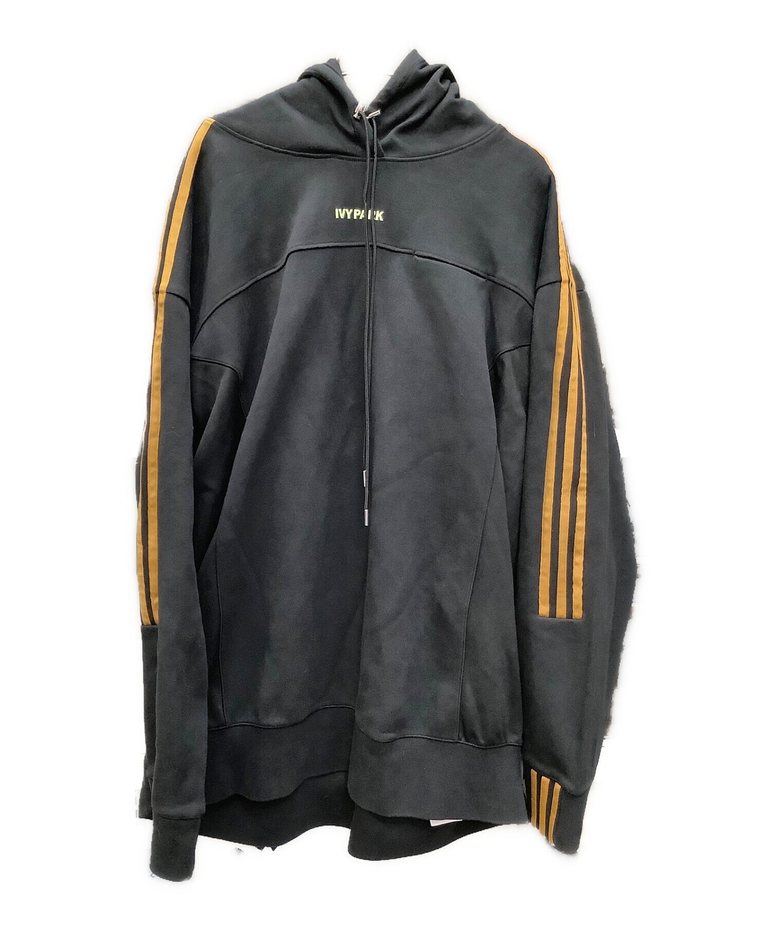 中古・古着通販】adidas (アディダス) プルオーバーパーカー ブラック