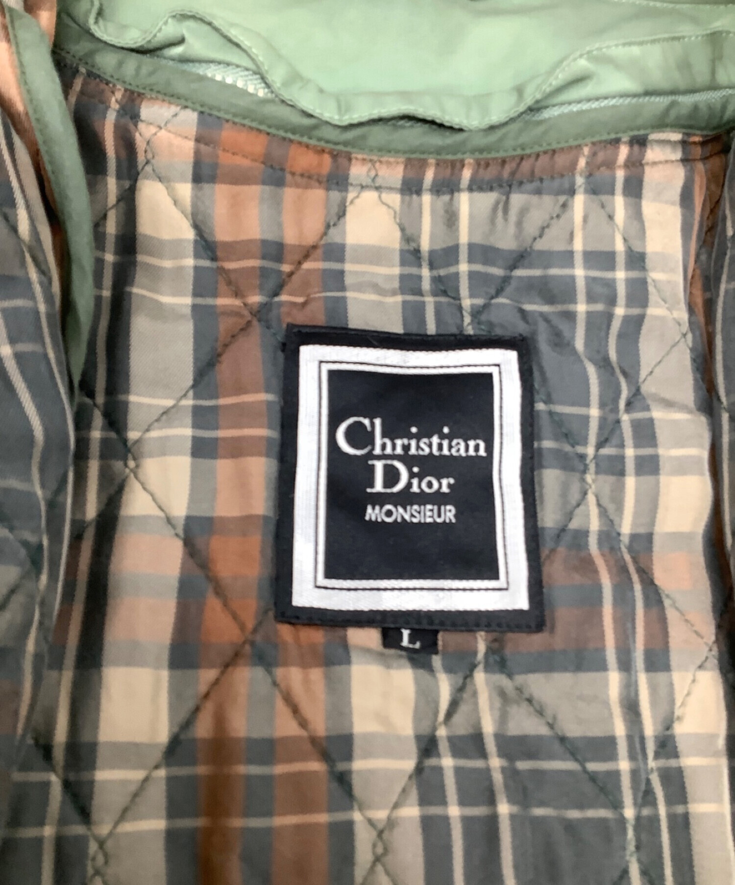Christian Dior MONSIEUR (クリスチャンディオールムッシュ) ジャケット グリーン サイズ:Ｌ