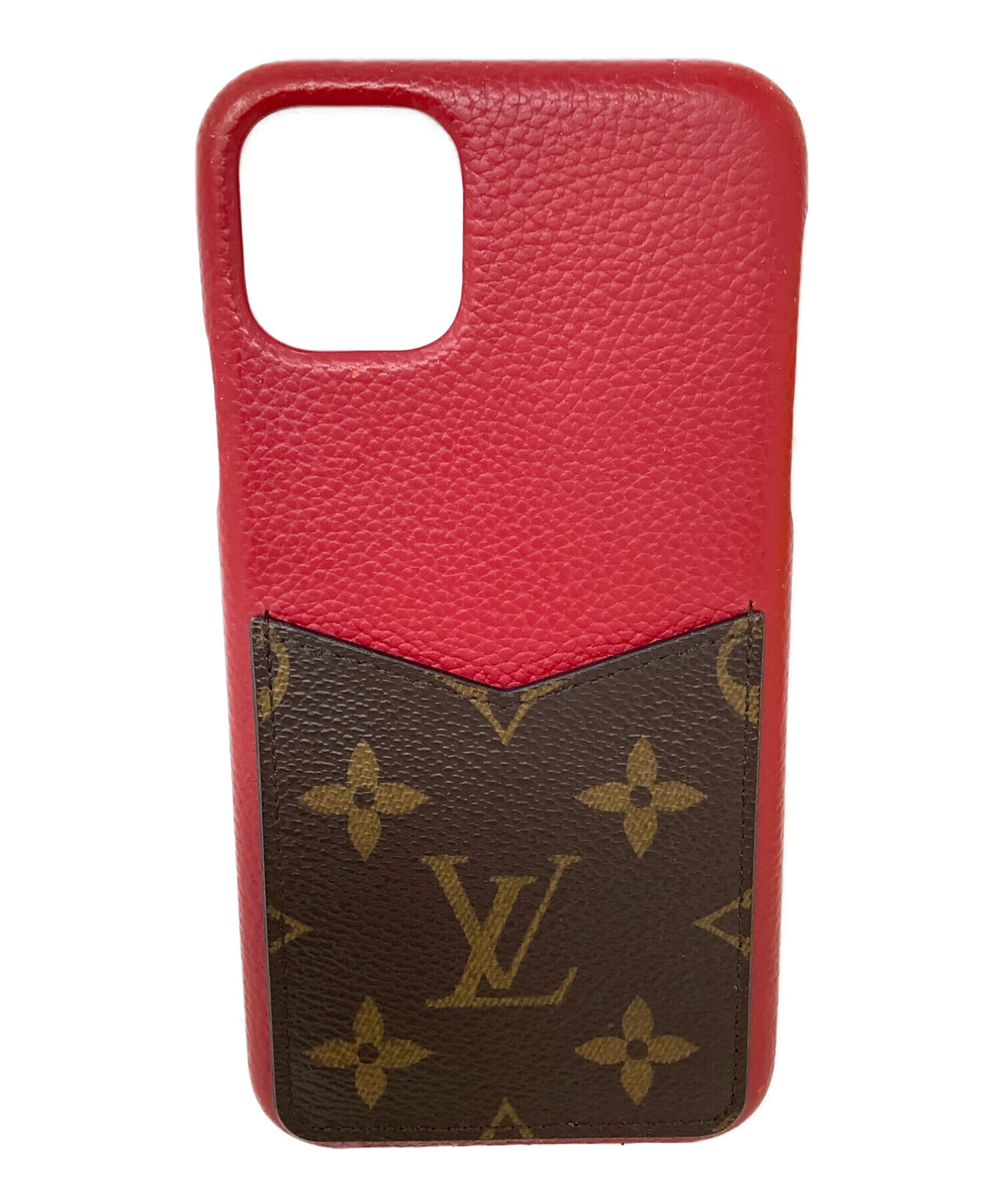 中古・古着通販】LOUIS VUITTON (ルイ ヴィトン) スマートフォンケース LOUIS VUITTON（ルイヴィトン） モノグラム  M69098 IPHONE 11PROMAX レッド｜ブランド・古着通販 トレファク公式【TREFAC FASHION】スマホサイト