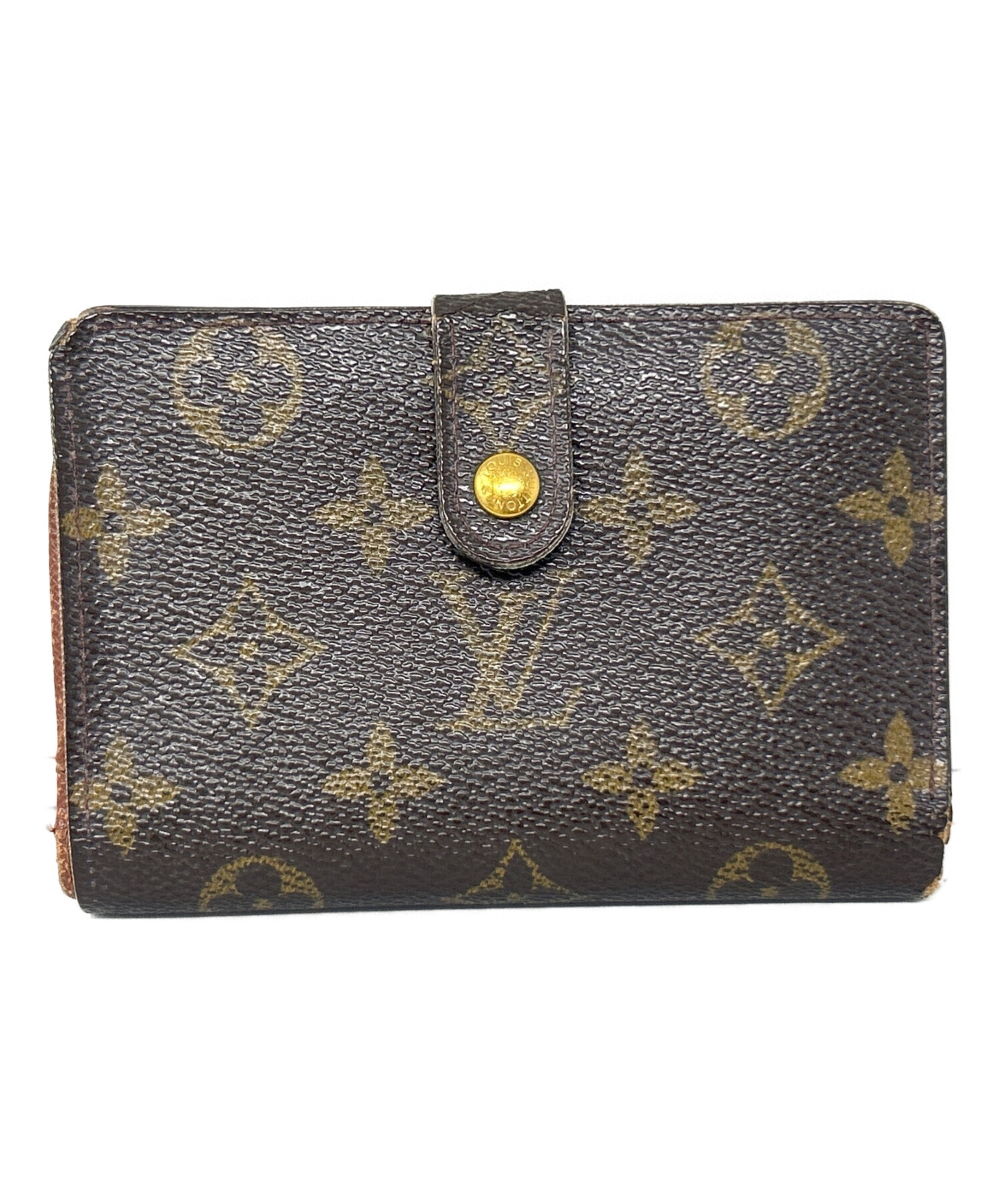 中古・古着通販】LOUIS VUITTON (ルイ ヴィトン) 2つ折り財布 ブラウン