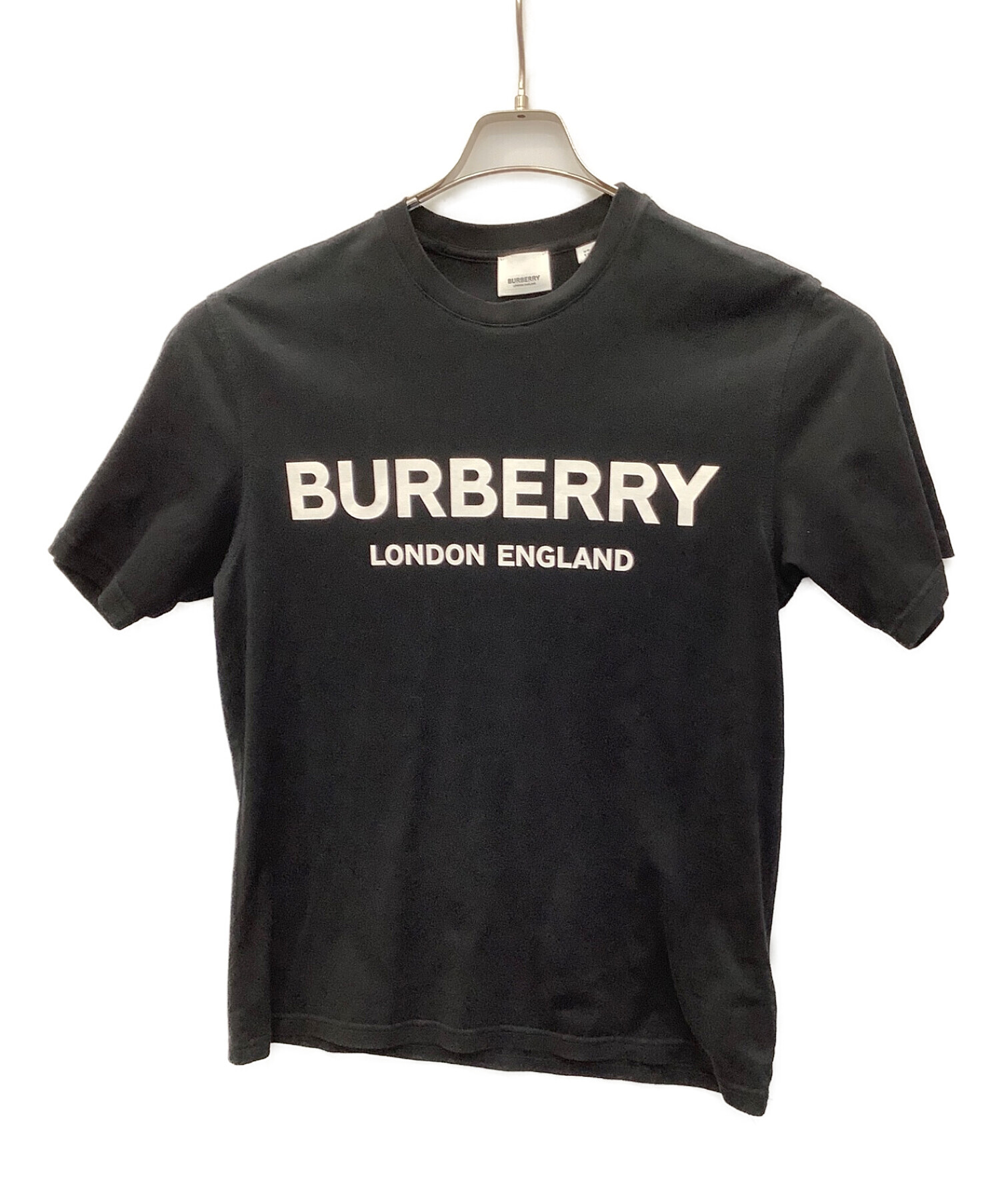 中古・古着通販】BURBERRY (バーバリー) Tシャツ ブラック サイズ:XS