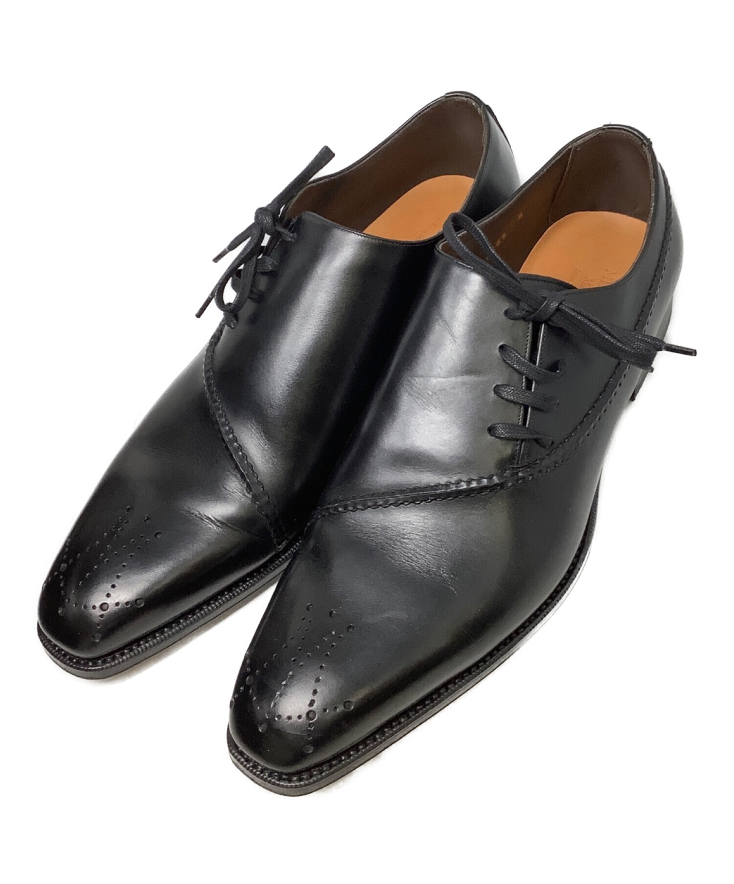 MEERMIN (メルミン) ビジネスシューズ ブラック サイズ:26ｃｍ