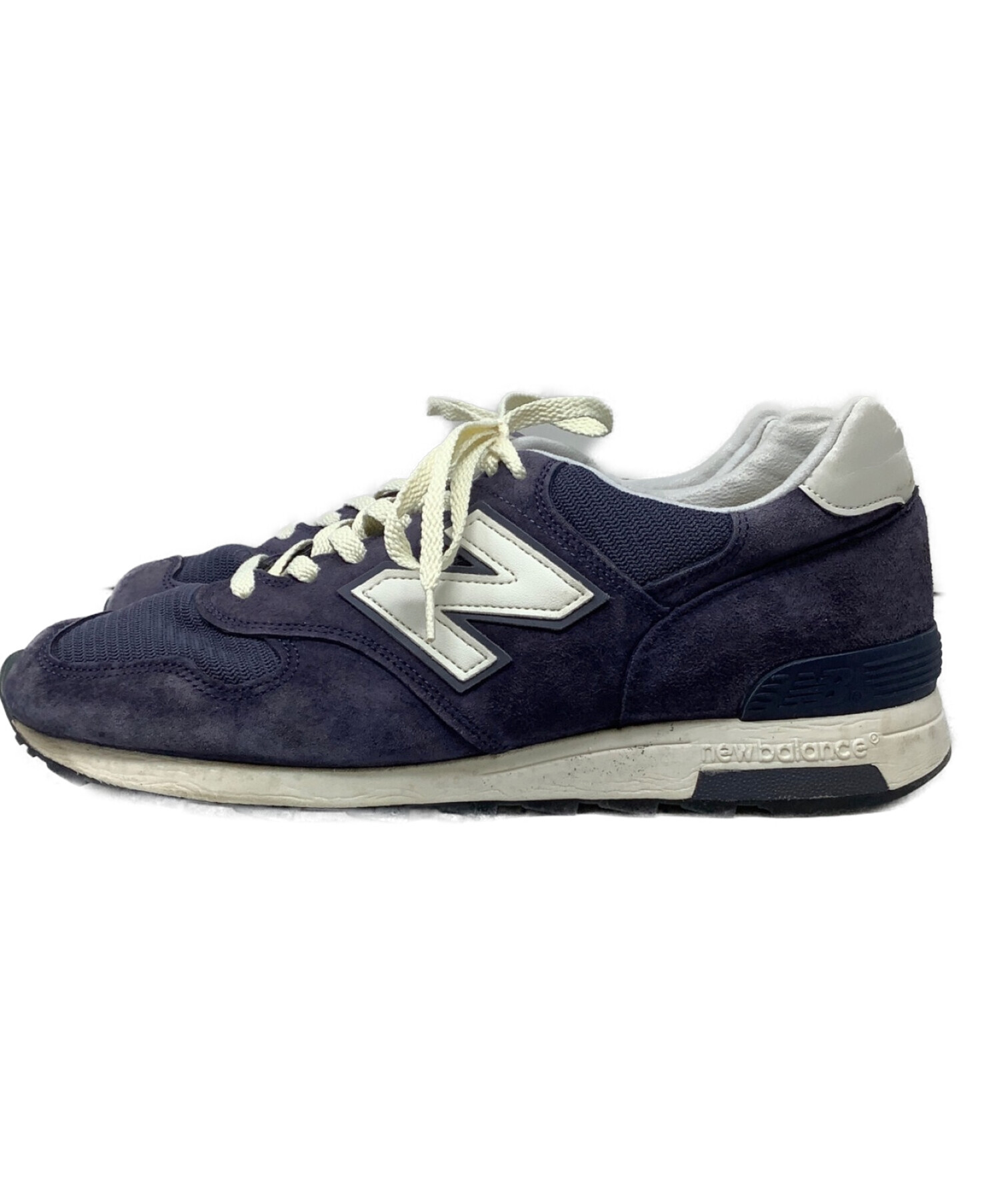 NEW BALANCE (ニューバランス) ローカットスニーカー ネイビー サイズ:28cm