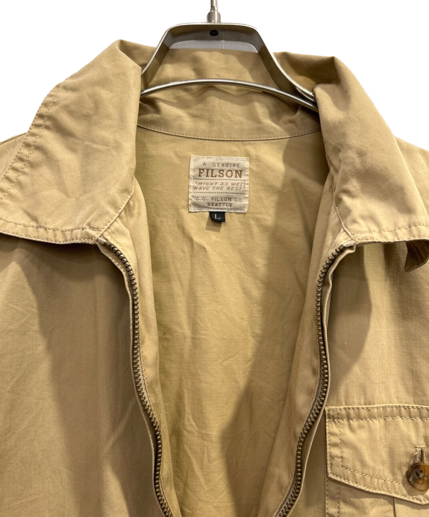 中古・古着通販】FILSON (フィルソン) コットンジャケット ベージュ