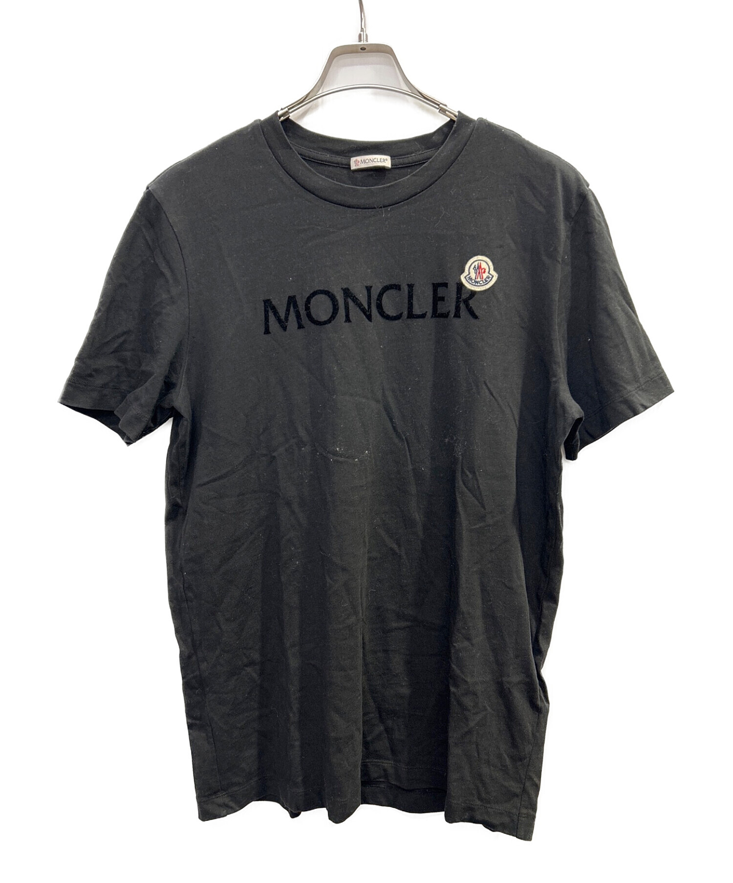 MONCLER (モンクレール) ロゴカットソー ブラック サイズ:M