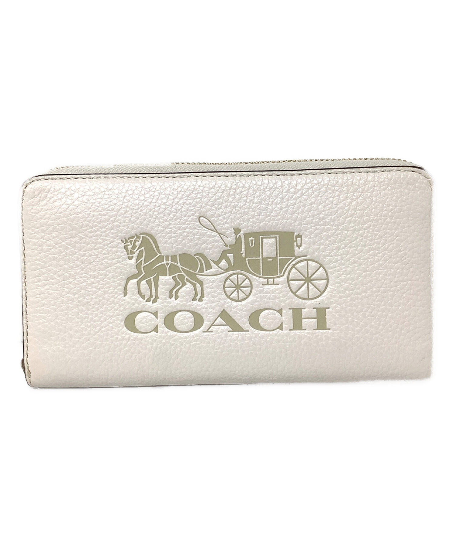 ブランド新品COACH長財布コーチ財布ホワイト - 小物