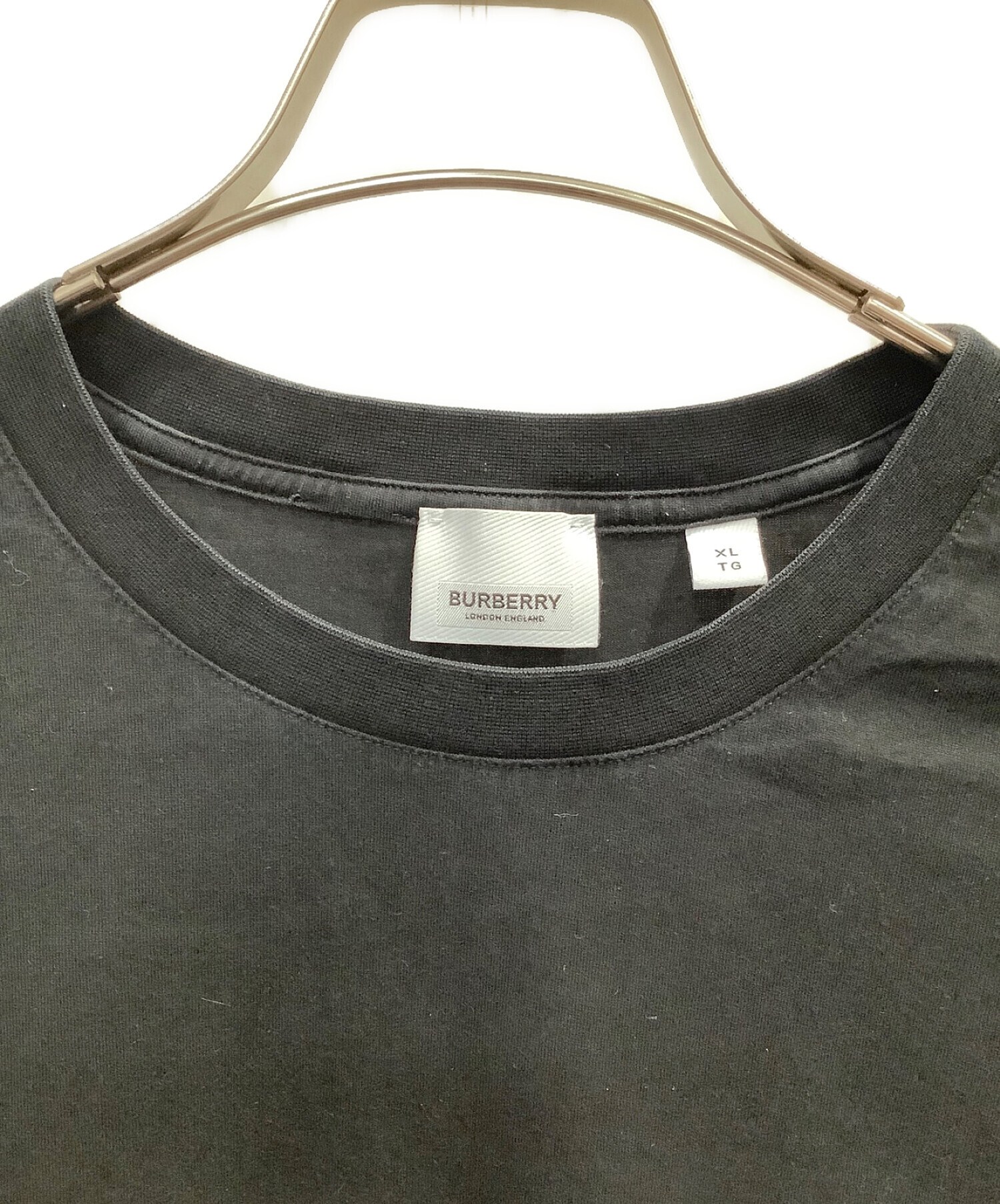 中古・古着通販】BURBERRY (バーバリー) ロゴプリント クルーネック