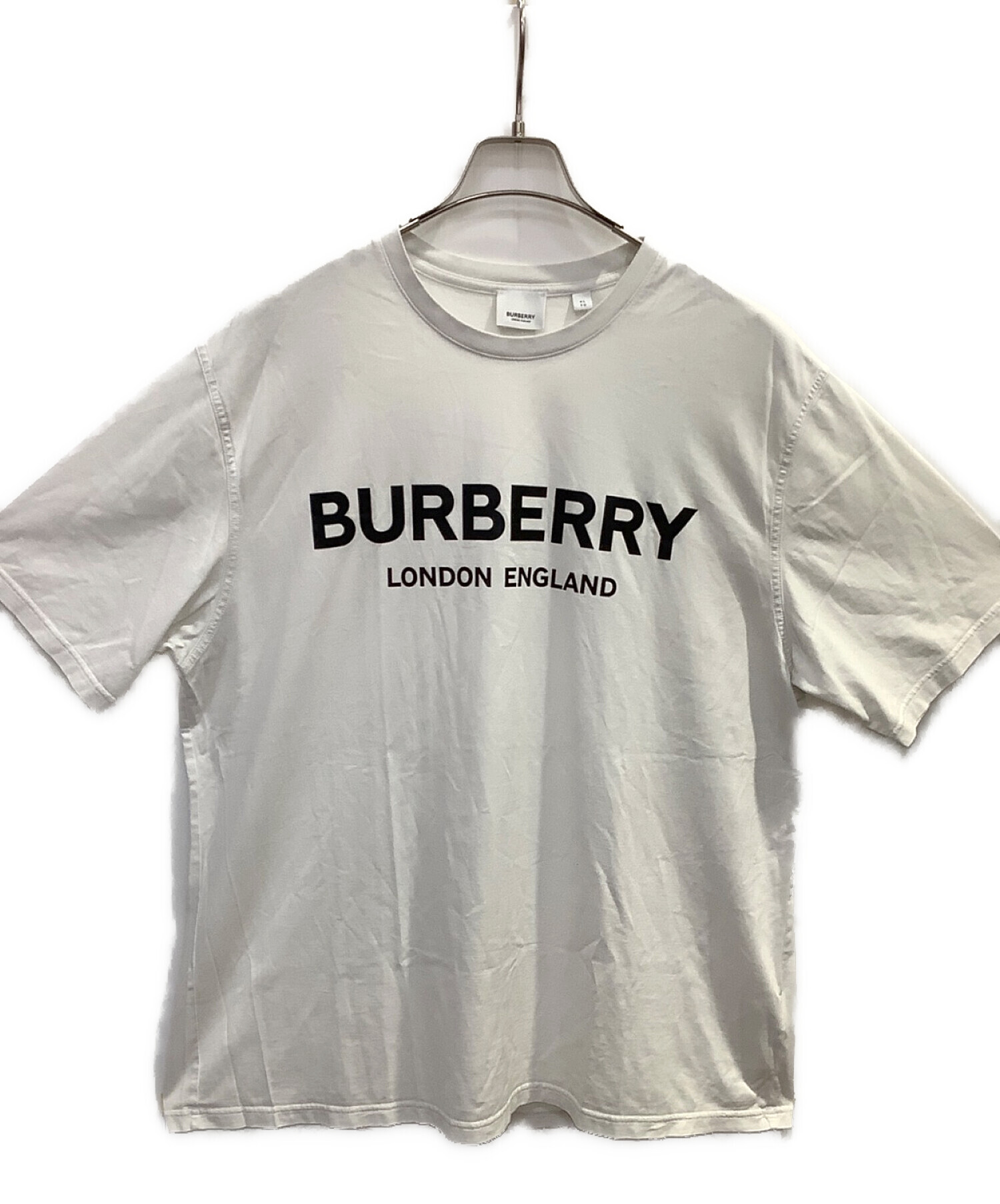 中古・古着通販】BURBERRY (バーバリー) ロゴプリント クルーネック