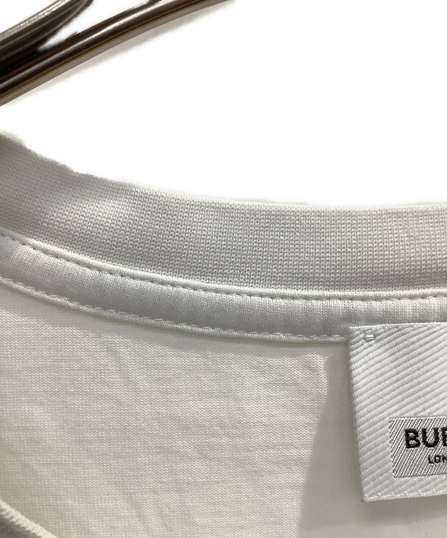 中古・古着通販】BURBERRY (バーバリー) ロゴプリント クルーネック