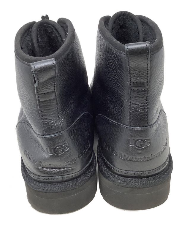 UGG (アグ) WHITE MOUNTAINEERING (ホワイトマウンテ二アニング) Harkley Zipブーツ ブラック サイズ:29.5cm