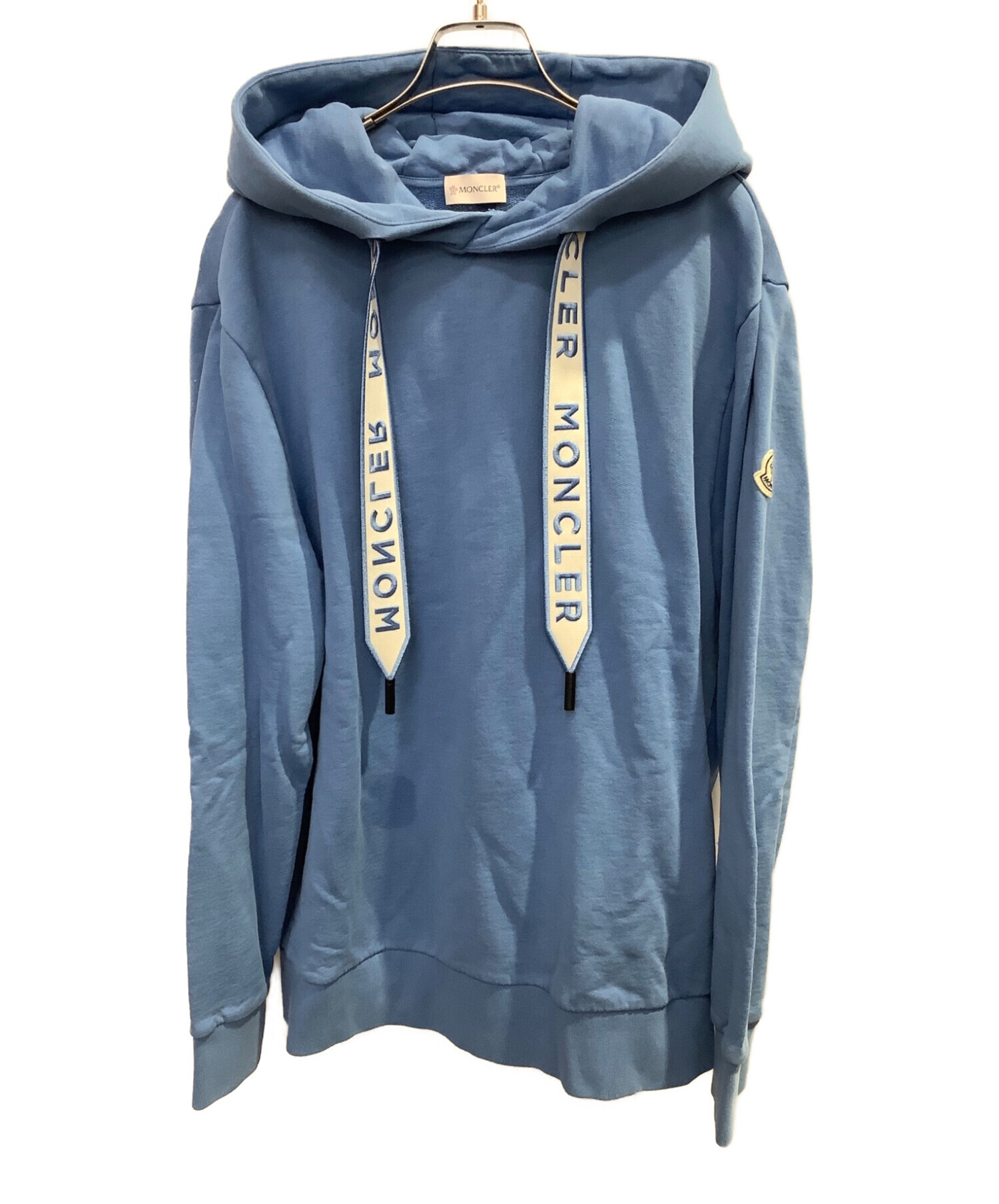 MONCLER (モンクレール) プルオーバーパーカー ブルー サイズ:ＸＬ