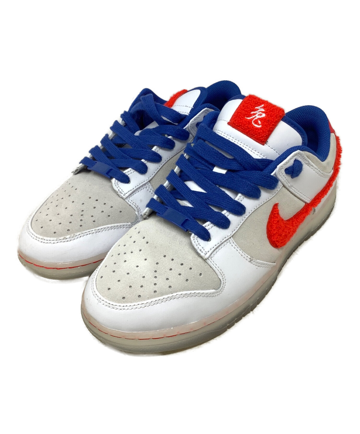 中古・古着通販】NIKE (ナイキ) ローカットスニーカー ホワイト×ブルー