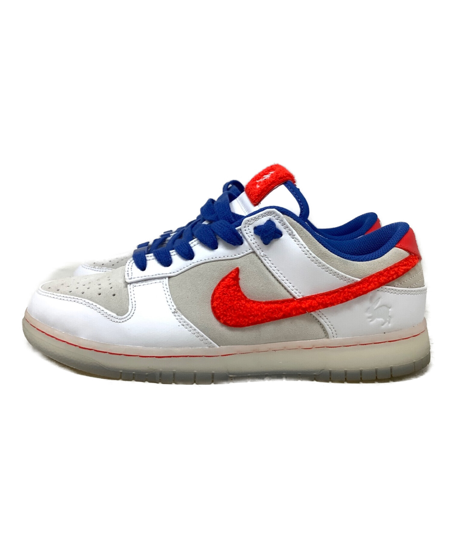 中古・古着通販】NIKE (ナイキ) ローカットスニーカー ホワイト×ブルー