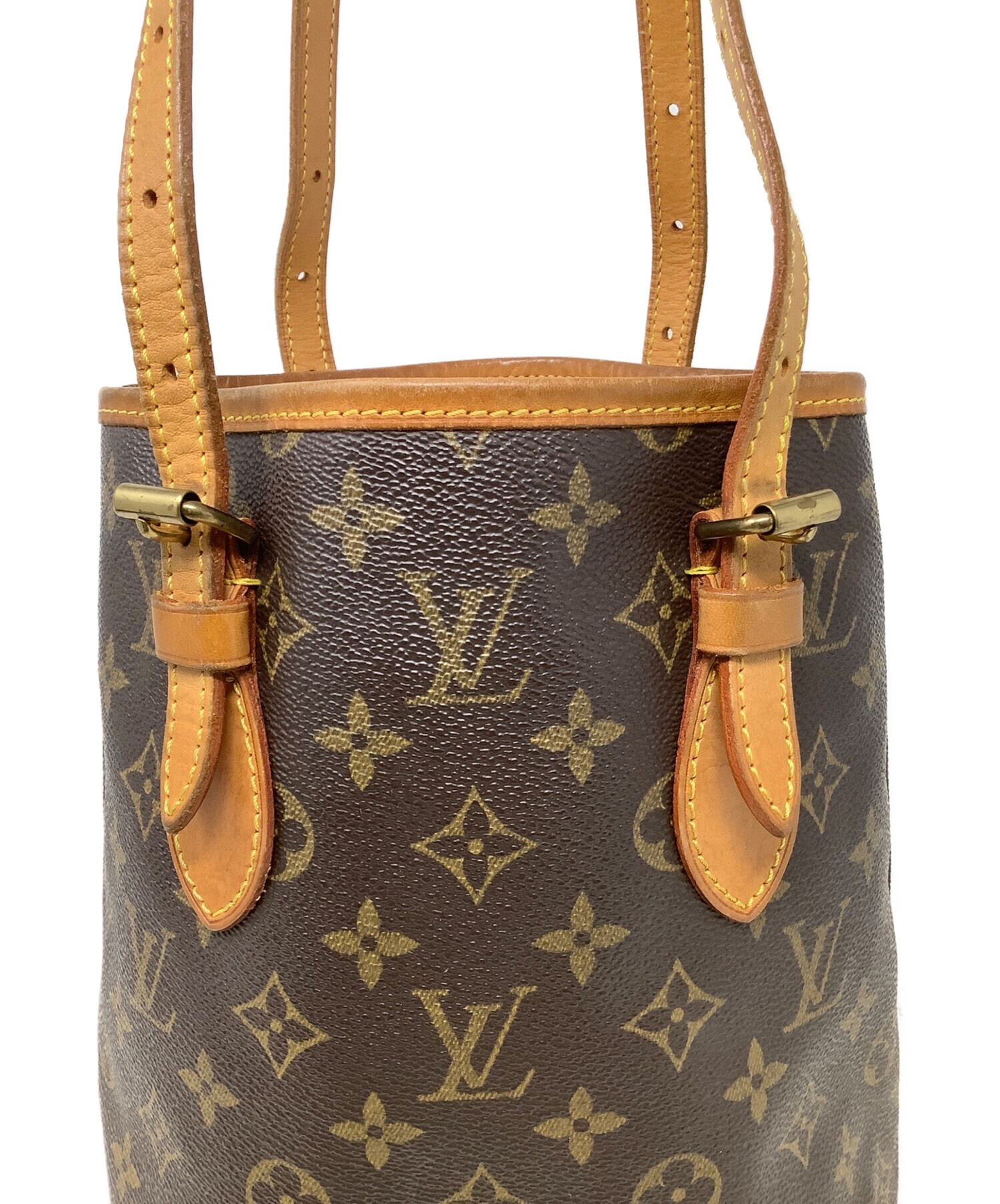 LOUIS VUITTON (ルイ ヴィトン) ショルダーバッグ LOUIS VUITTON（ルイヴィトン）　M42238　モノグラム　バケットPM