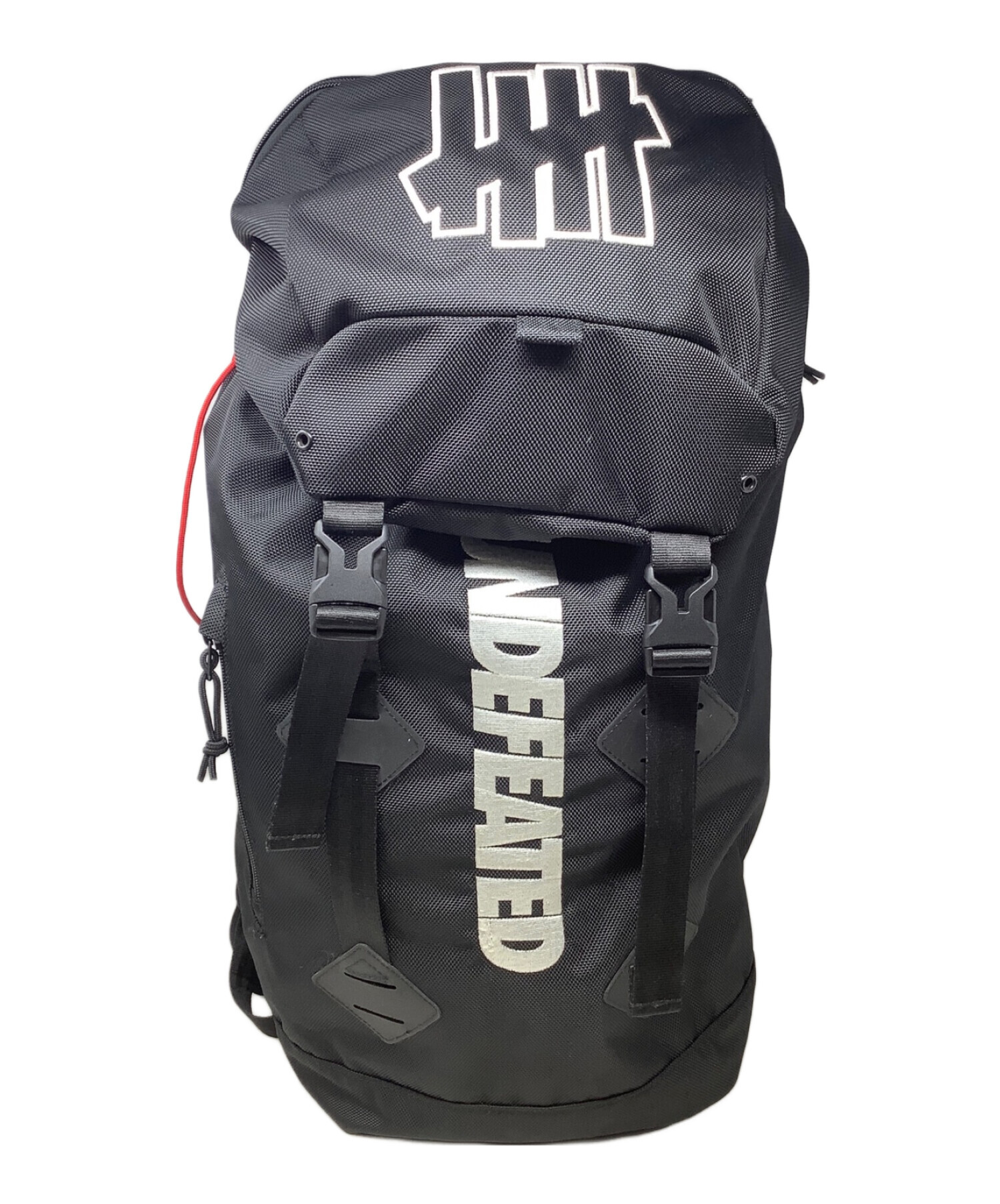 中古・古着通販】UNDEFEATED (アンディフィーテッド) バックパック UNDEFEATED（アンディフィーテッド）  ブラック｜ブランド・古着通販 トレファク公式【TREFAC FASHION】スマホサイト