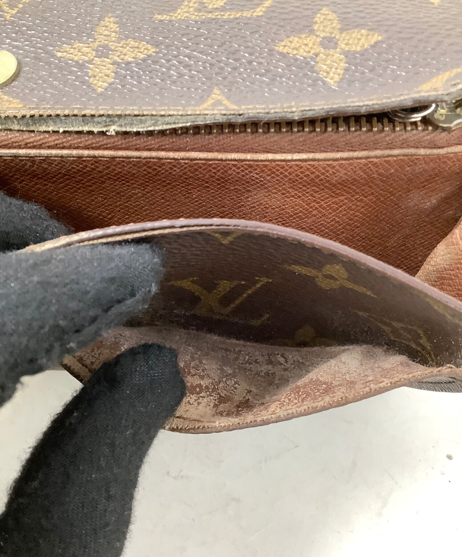 中古・古着通販】LOUIS VUITTON (ルイ ヴィトン) 2つ折り財布 LOUIS VUITTON（ルイヴィトン） モノグラム Ｍ61735  ポルトモネ・ジップ｜ブランド・古着通販 トレファク公式【TREFAC FASHION】スマホサイト