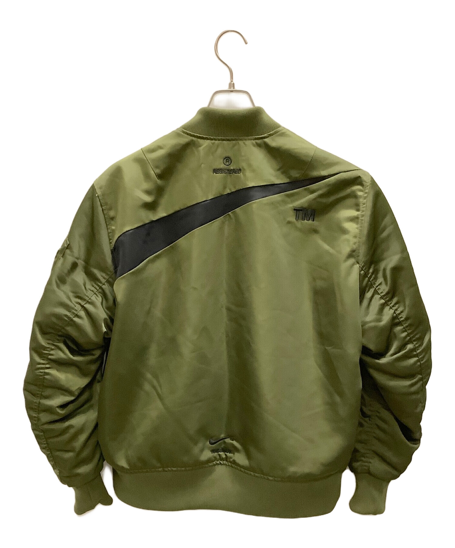 NIKE (ナイキ) NSW SYNFL SWOOSH BOMBER NIKE（ナイキ）DD6056-326 グリーン サイズ:XL