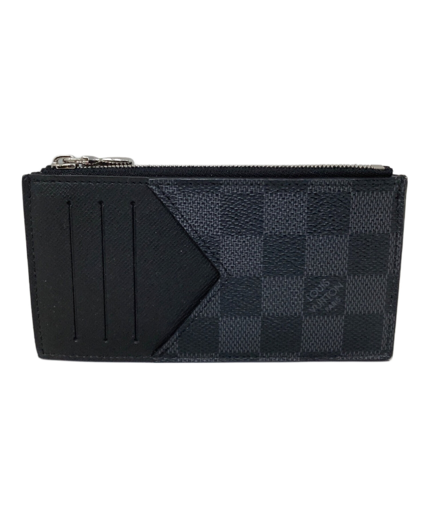 中古・古着通販】LOUIS VUITTON (ルイ ヴィトン) コイン・カードホルダー Louis Vuitton（ルイヴィトン） タイガ M62914  ブラック｜ブランド・古着通販 トレファク公式【TREFAC FASHION】スマホサイト